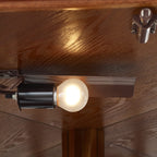 6 Shelf Lighted Corner Curio Cabinet