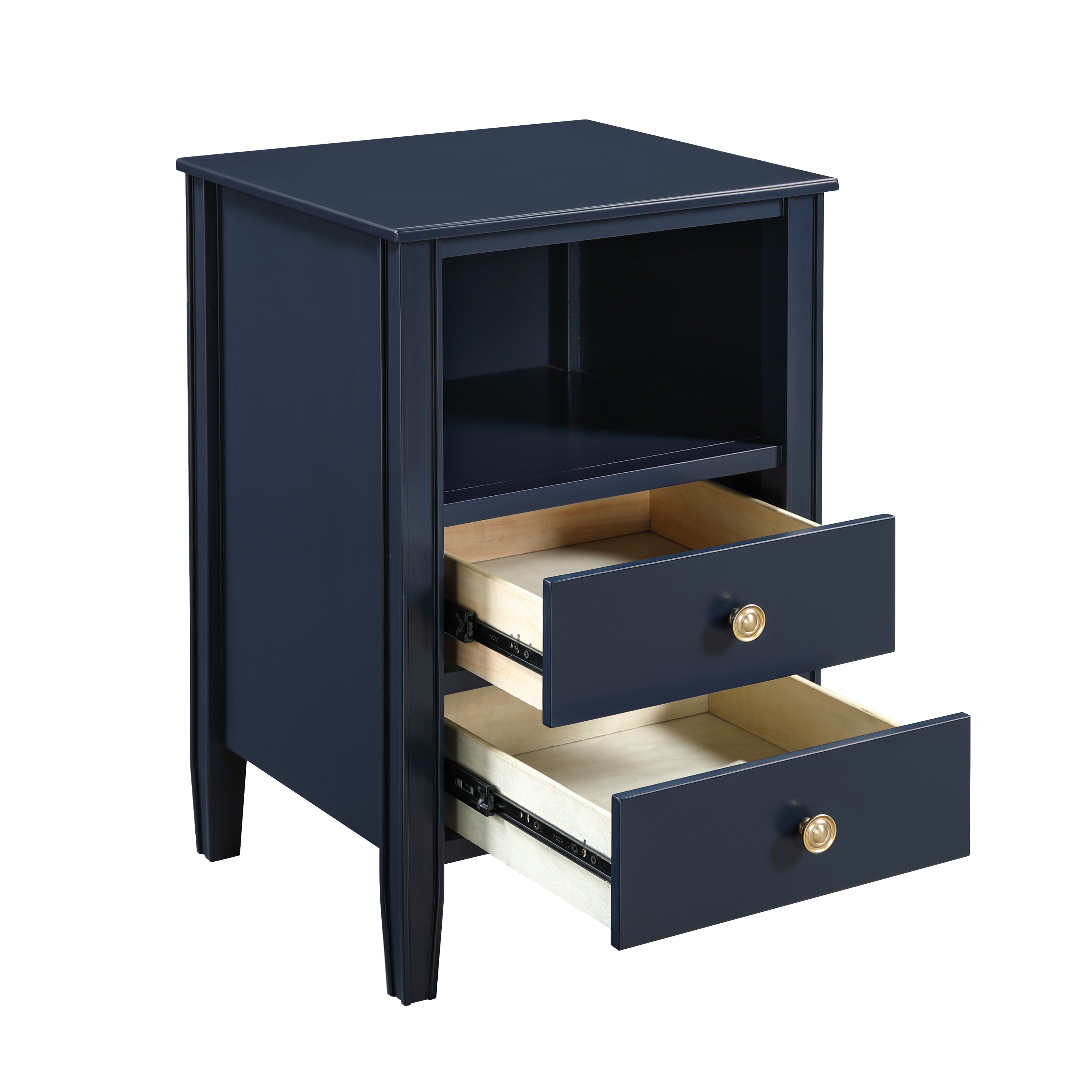 Winston 2-Drawer Storage Nightstand