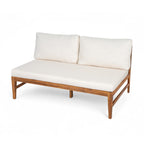 Patio Deep Seating Loveseat with Coffee Table