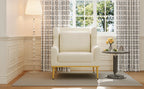 Modern Velvet Accent Chair