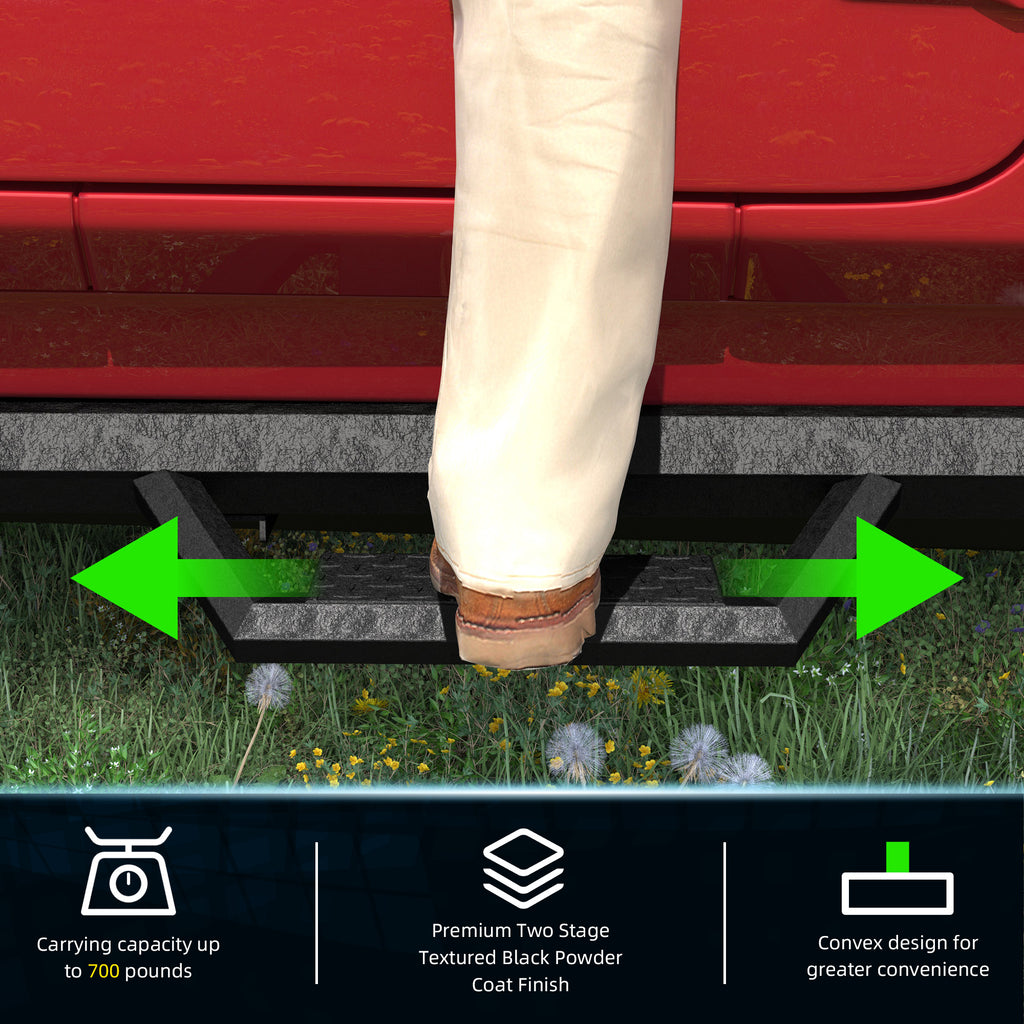 Running Boards Side Steps For 2018-2026 Jeep Wrangler JL