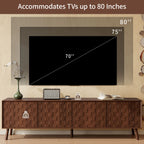 70-Inch Modern TV Stand for TVs up to 80 Inches