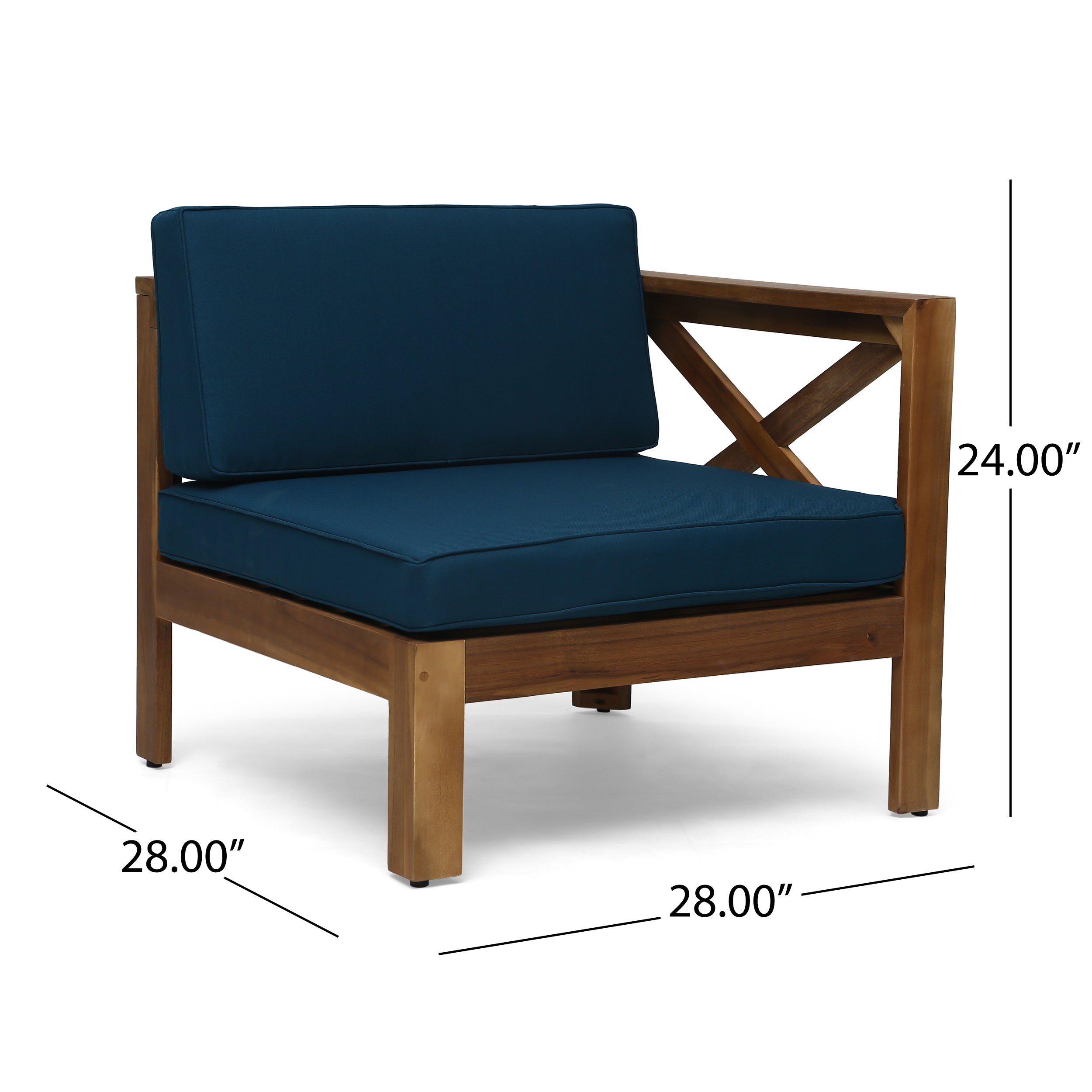 Alcove Lshape Sofa Set, Dark