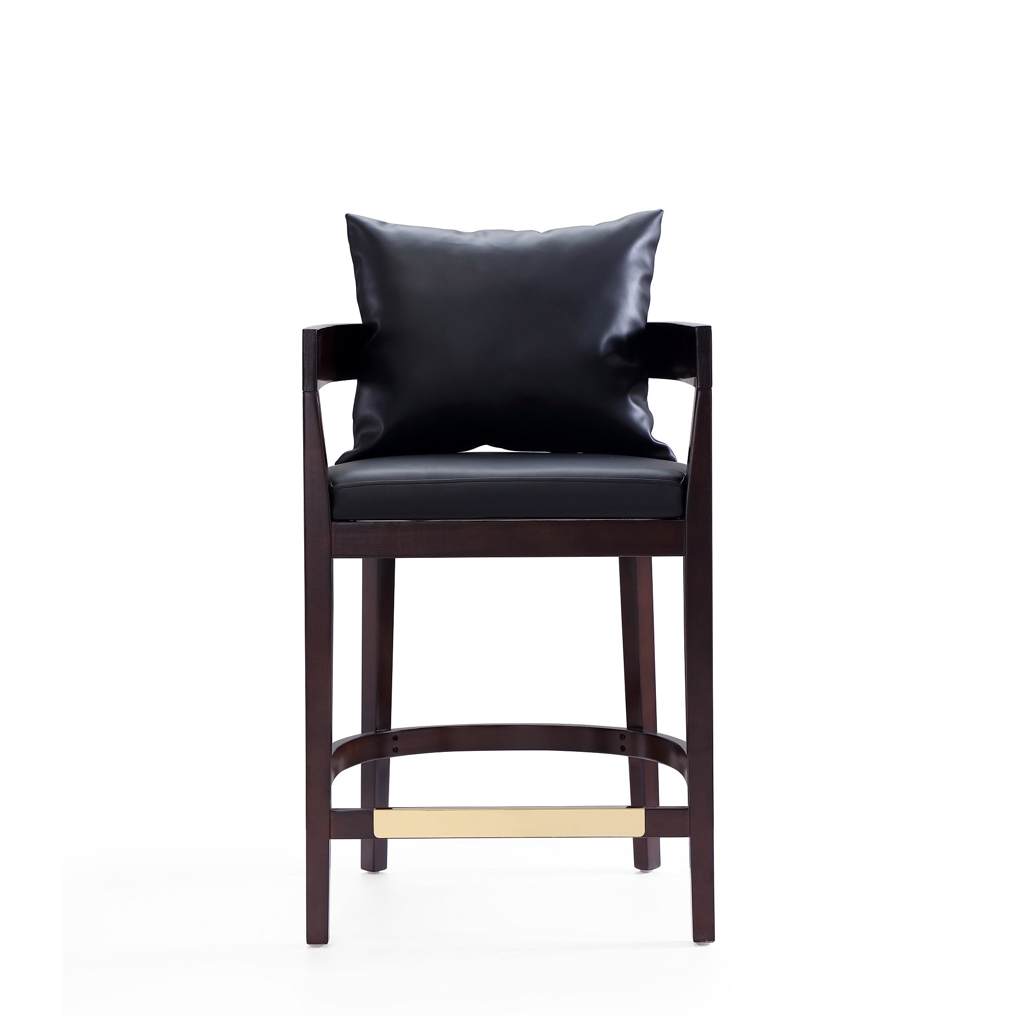Ritz Wood Upholstered Counter Stool