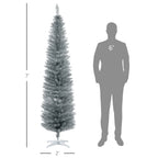 Pencil Christmas Tree with 499 Realistic Branch Tips
