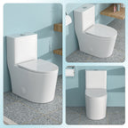 Ceramic One Piece Toilet for Bathroom