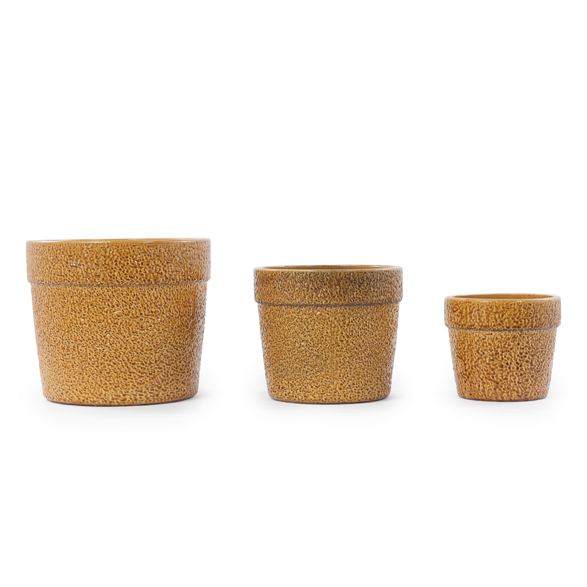Handmade Ceramic Planter Set of 3