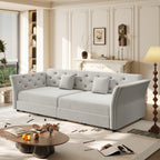 74.4" Queen Pull Out Sofa Bed