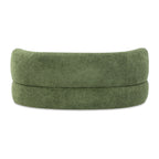 Shep 36" Curved Dog Sofa Bed Medium Moss