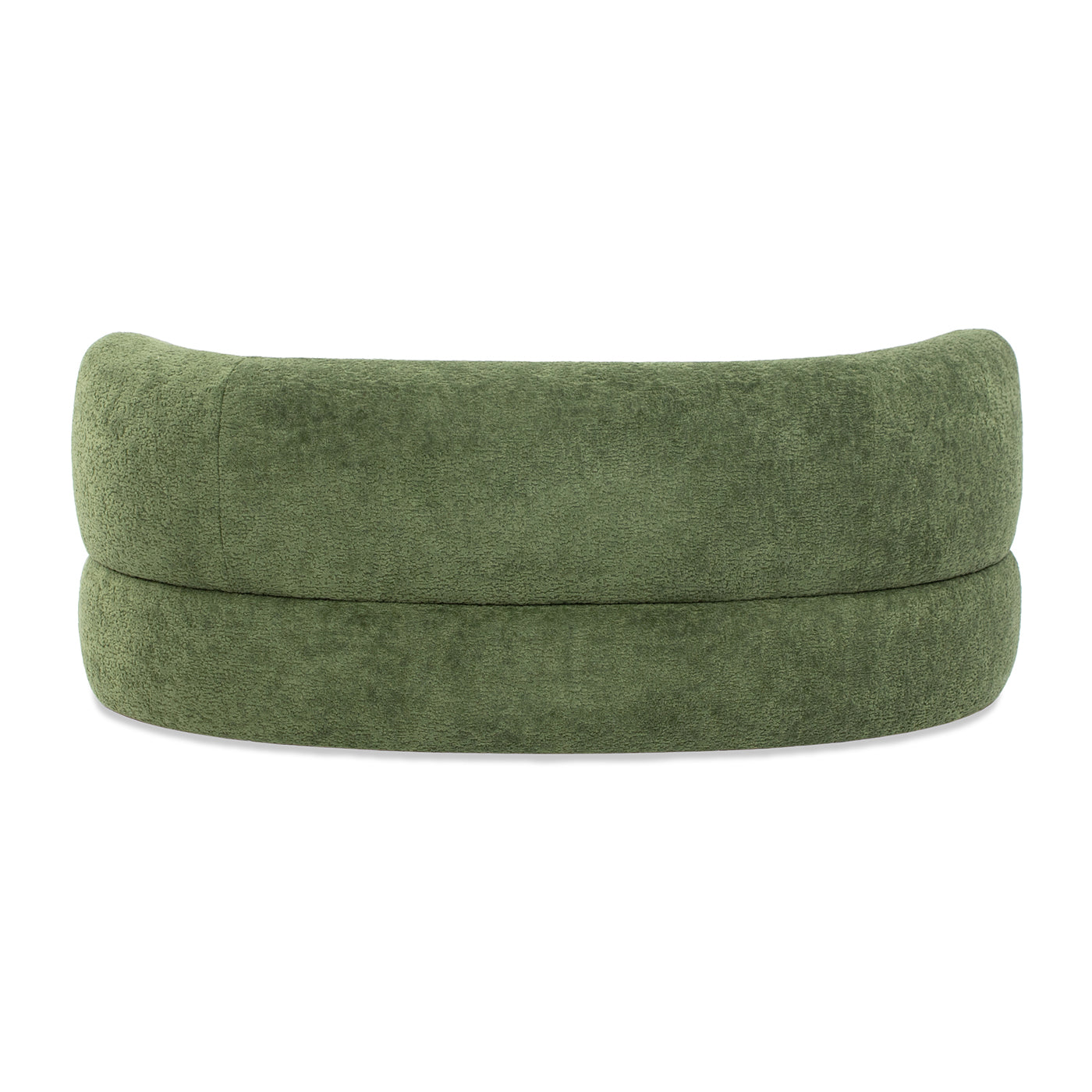 Shep 36" Curved Dog Sofa Bed Medium Moss