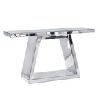 55.9" Modern Luxe Full-Body Mirror Entryway Table