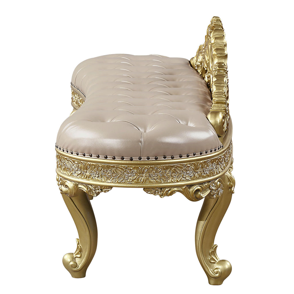 Cabriole Light Bench