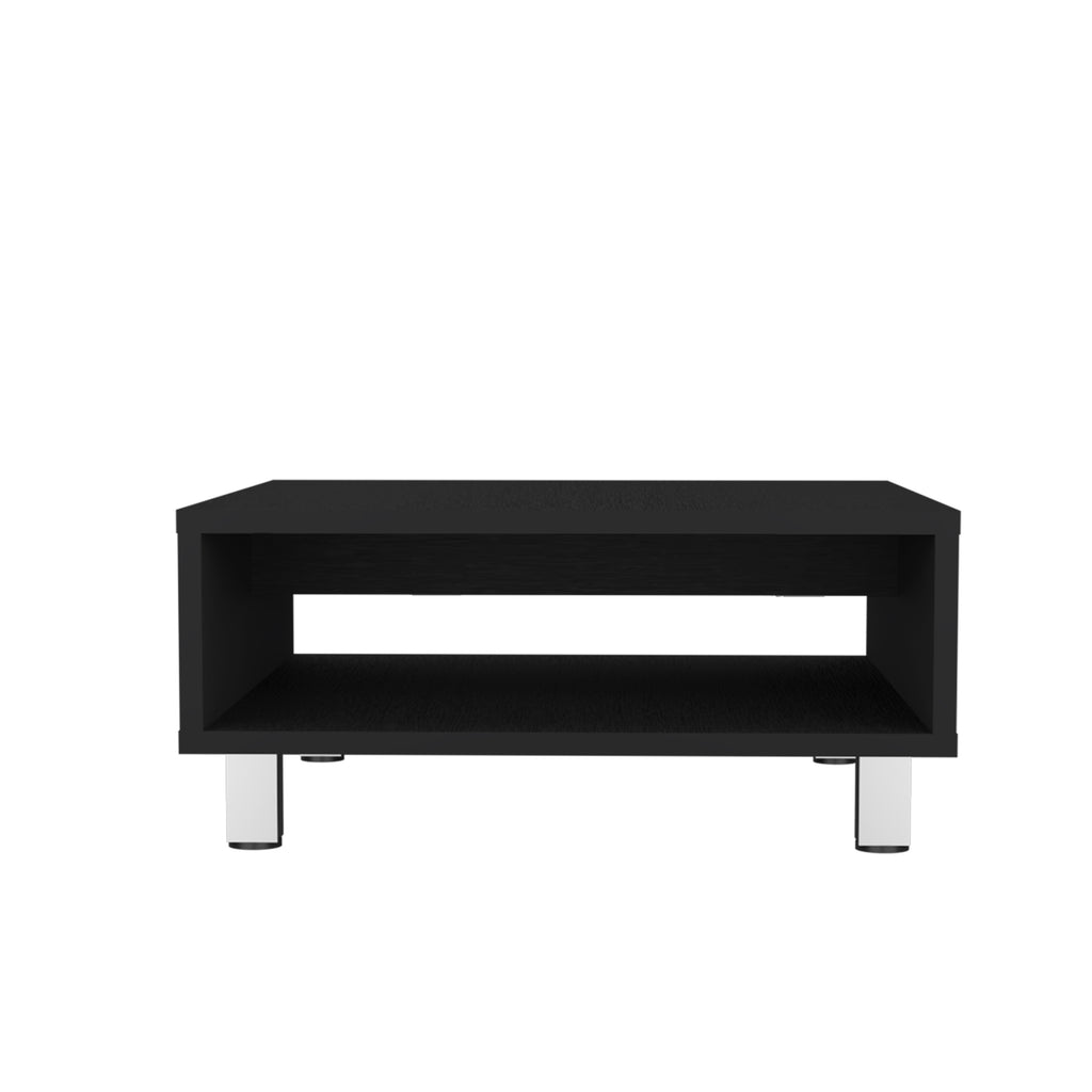 Coffee Table with 1 Shelf and 4 Legs