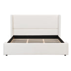 Elegant Wingback Bed