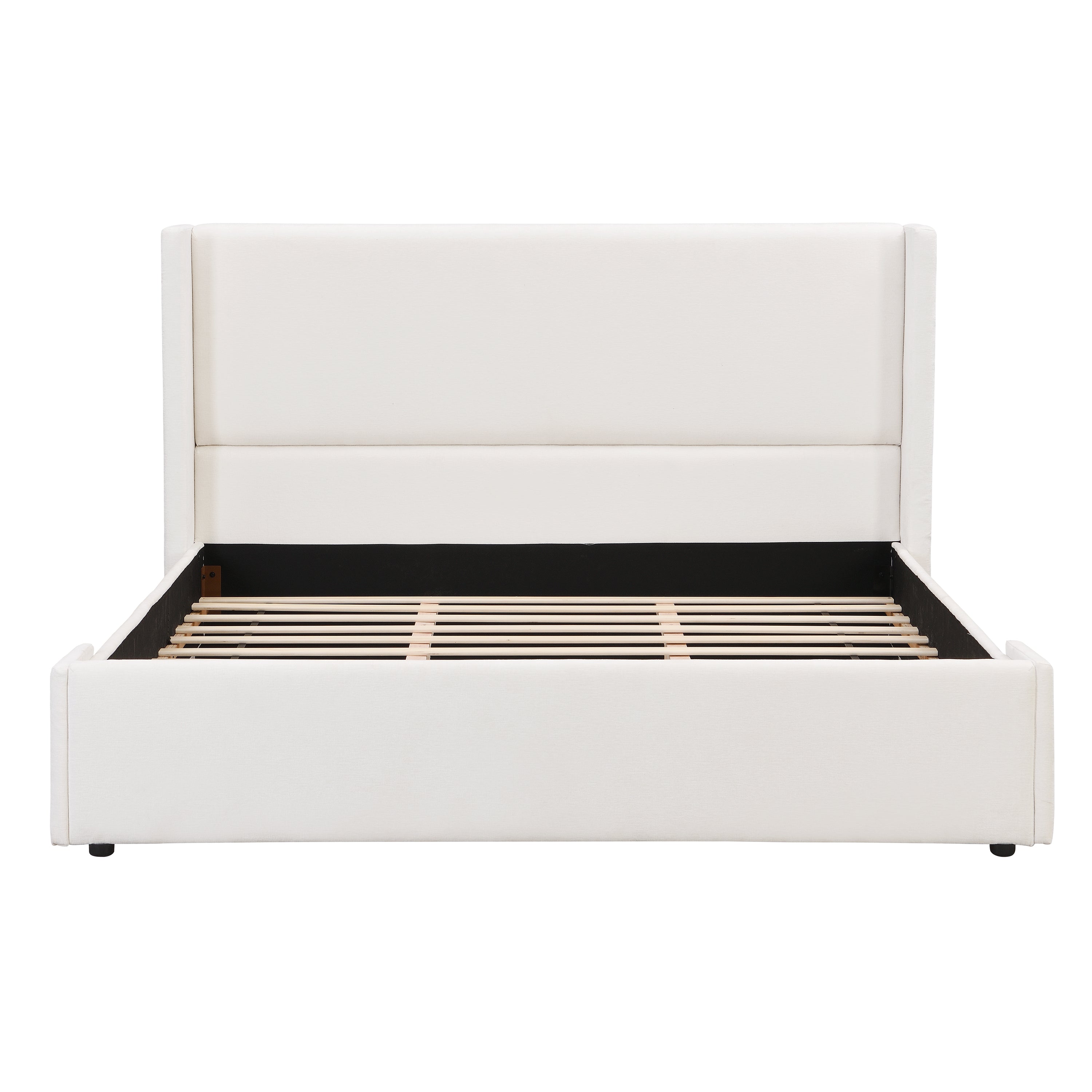 Elegant Wingback Bed