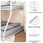 Adam Sturdy Twin Over Full Bunk Bed - Metal