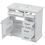 36" Bathroom Vanity with Sink