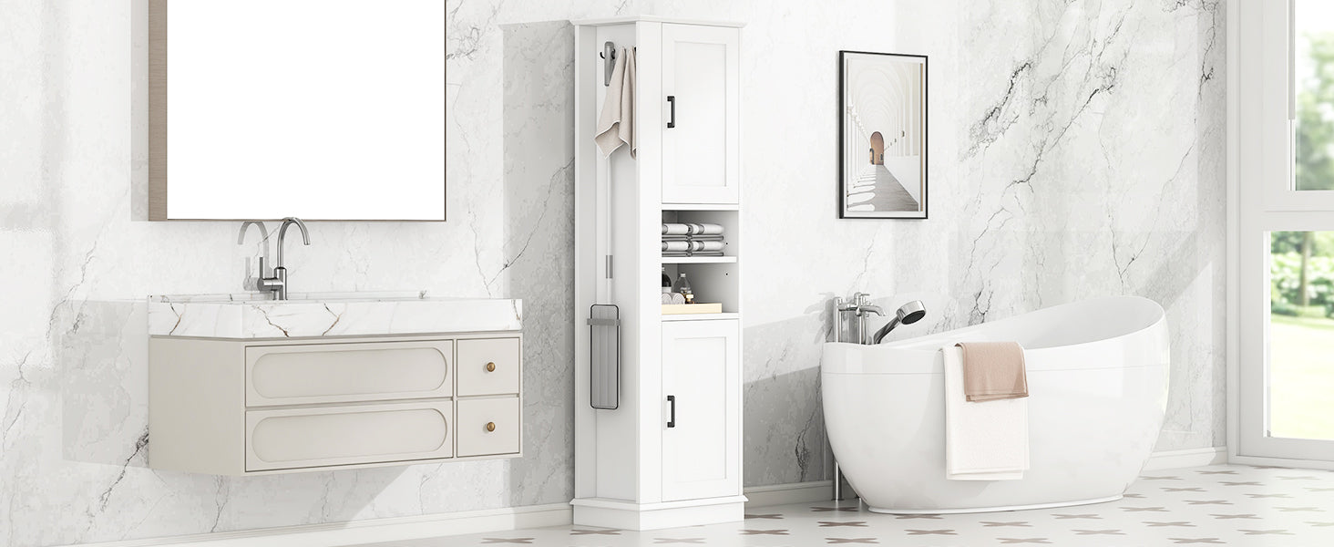 Tall Bathroom Storage Cabinet