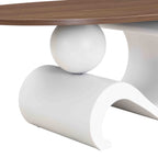 White Nesting Coffee Table Set of 2
