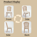 French Country Dining Chairs Set of 2