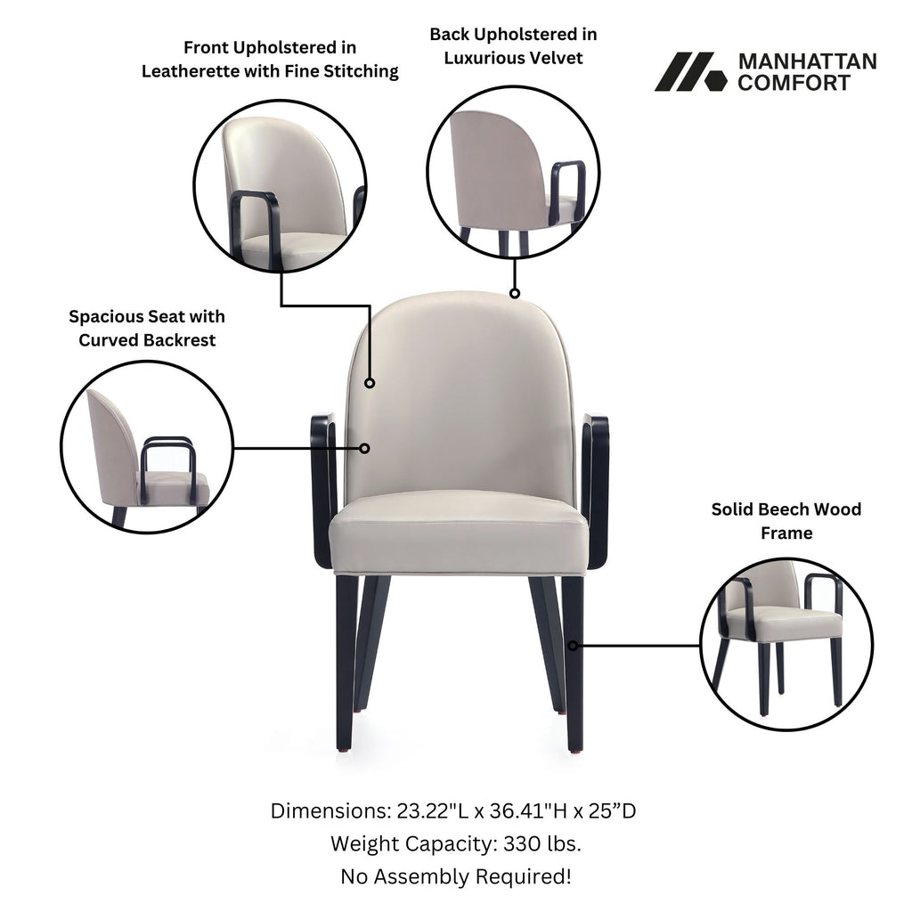 Hillman Wood Upholstered Armchair