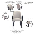 Hillman Wood Upholstered Armchair