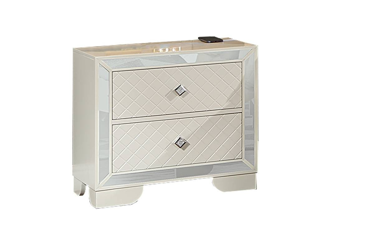 Majestic King Size Bed with Nightstands - 3pc Set