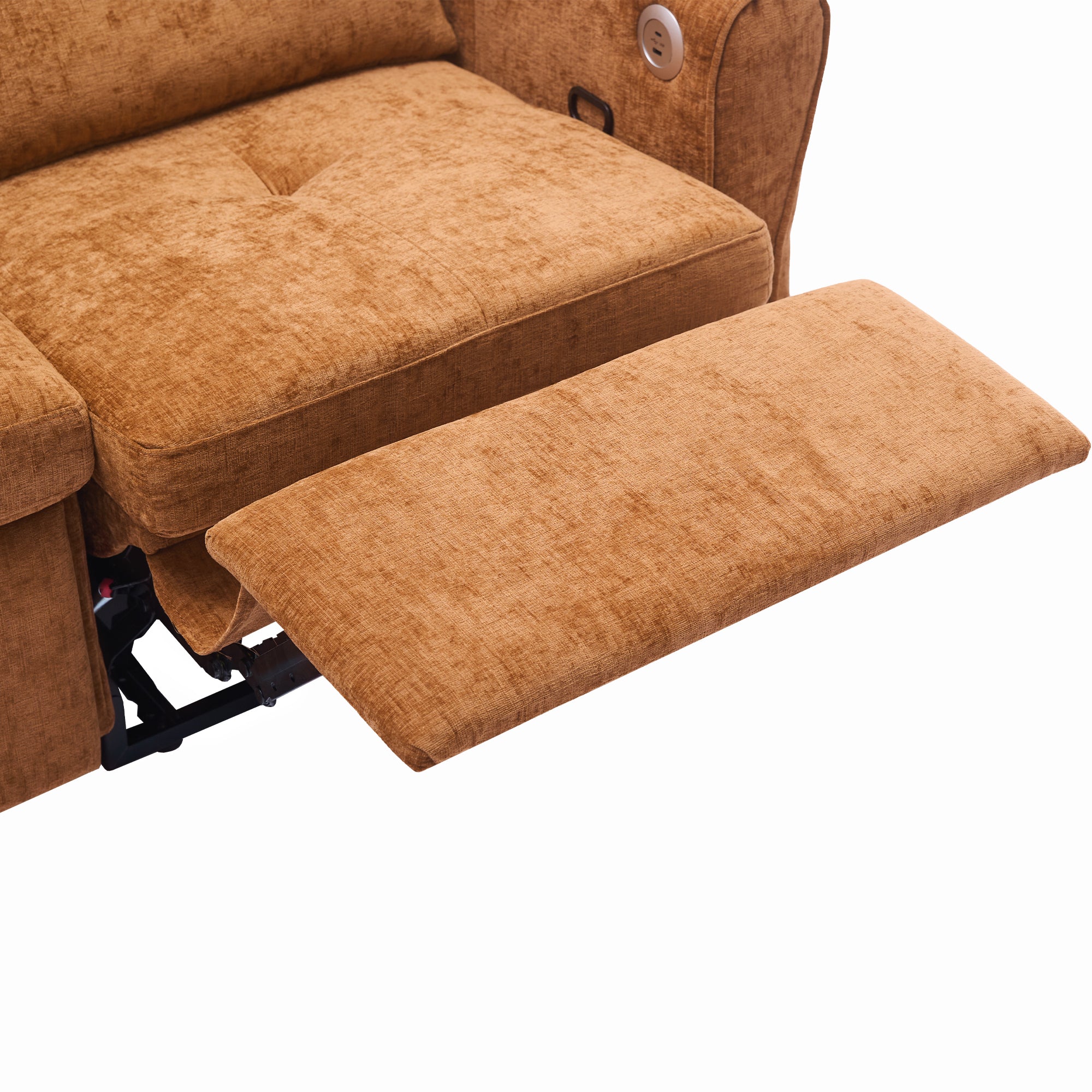 2-in-1 Sofa 82" Three-Seater Sofa with a Sofa Bed and Reversible Recliner