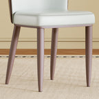 Modern Dining Chair with Carbon Steel Legs – Set of 2