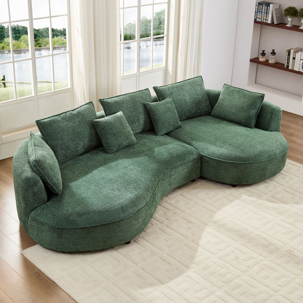 Oversized Sectional Sofa with Chaise