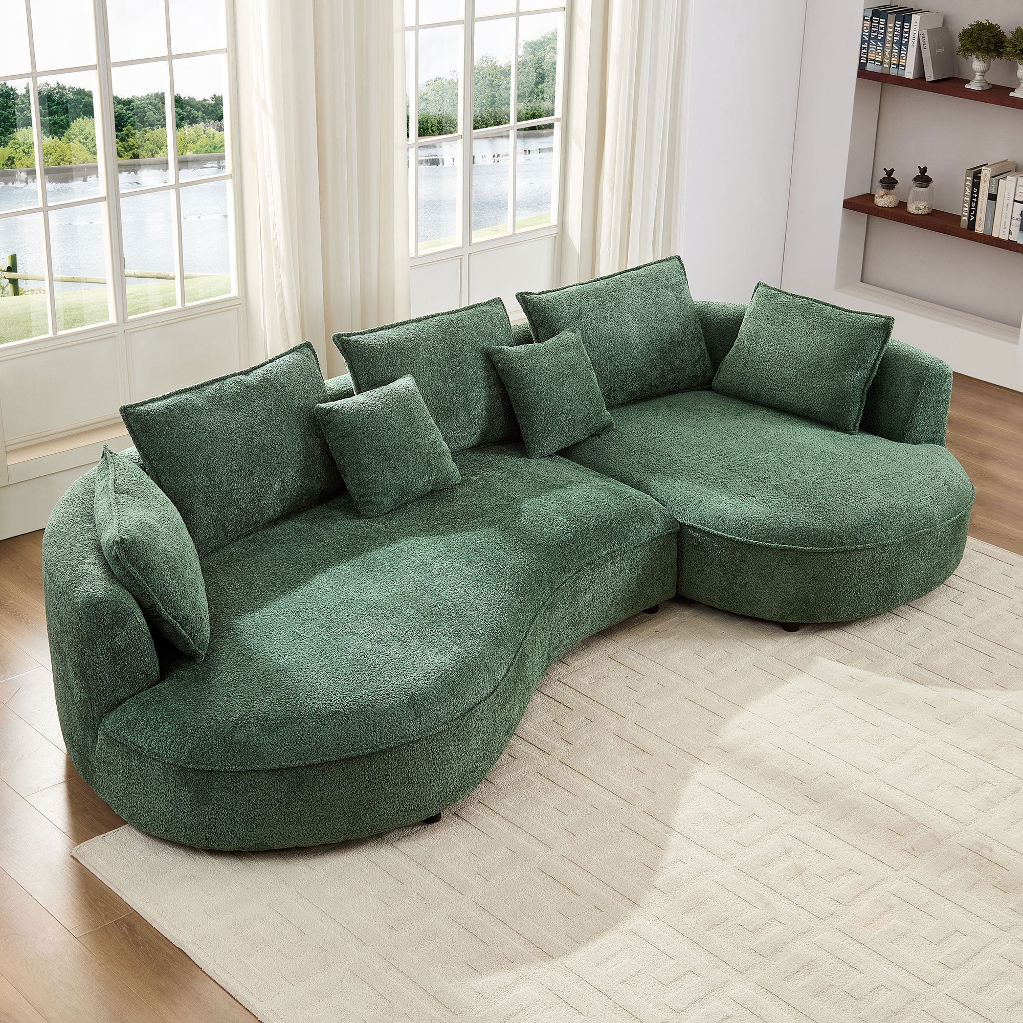 Oversized Sectional Sofa with Chaise