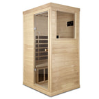 Canadian Hemlock Wood One Person Far Infrared Sauna