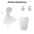 Handmade Ceramic Planter Pot - 17 Inch Diameter