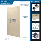 Biometric Steel Safe for Secure Storage