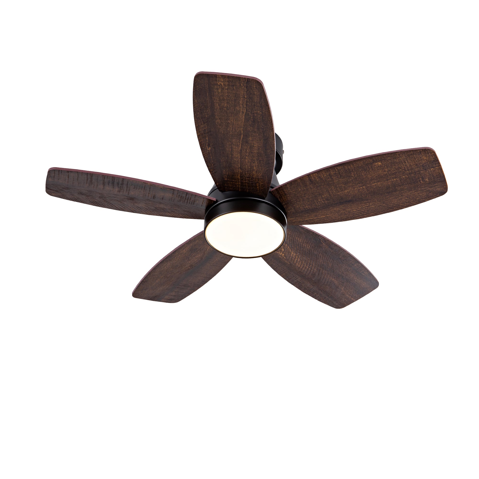 32 Inch Low Profile Ceiling Fan with Lights and Remote