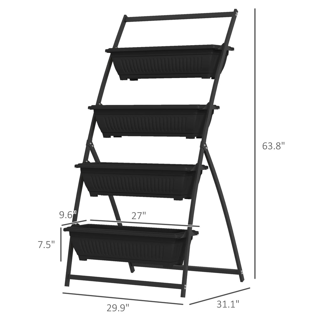 Outdoor Plant Stand Grow Container for Vegetable & Flowers