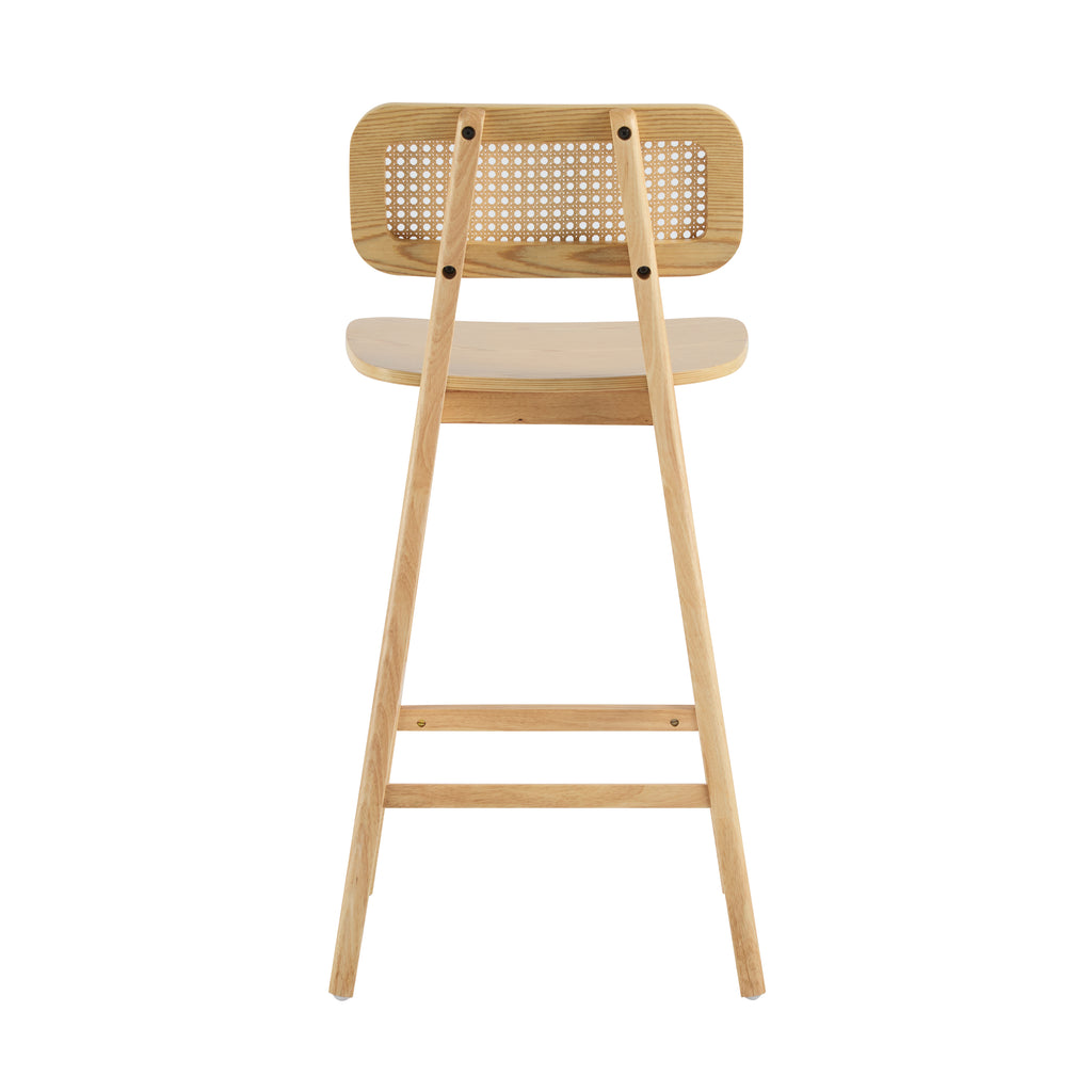 Bari Indoor Wood Barstool