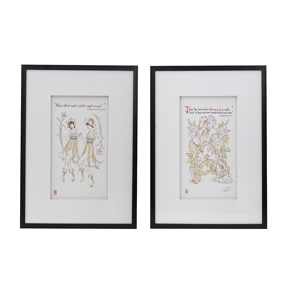 Set of 2 Wall Arts