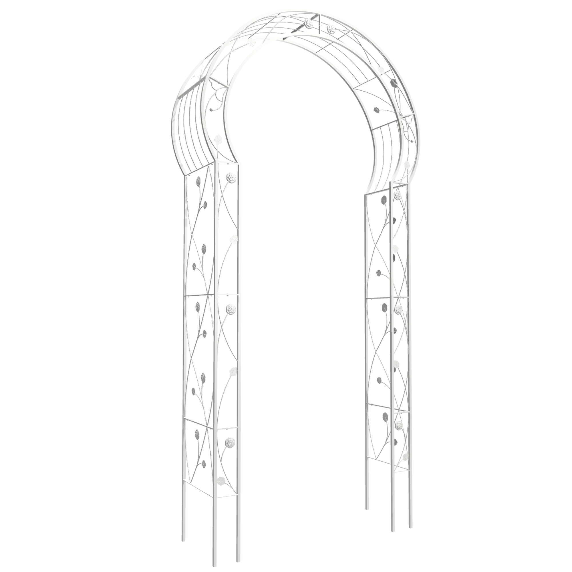 Metal Garden Arch for Climbing Plants & Events