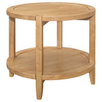 Elliott Maple 2-Piece Round Coffee and End Table Set