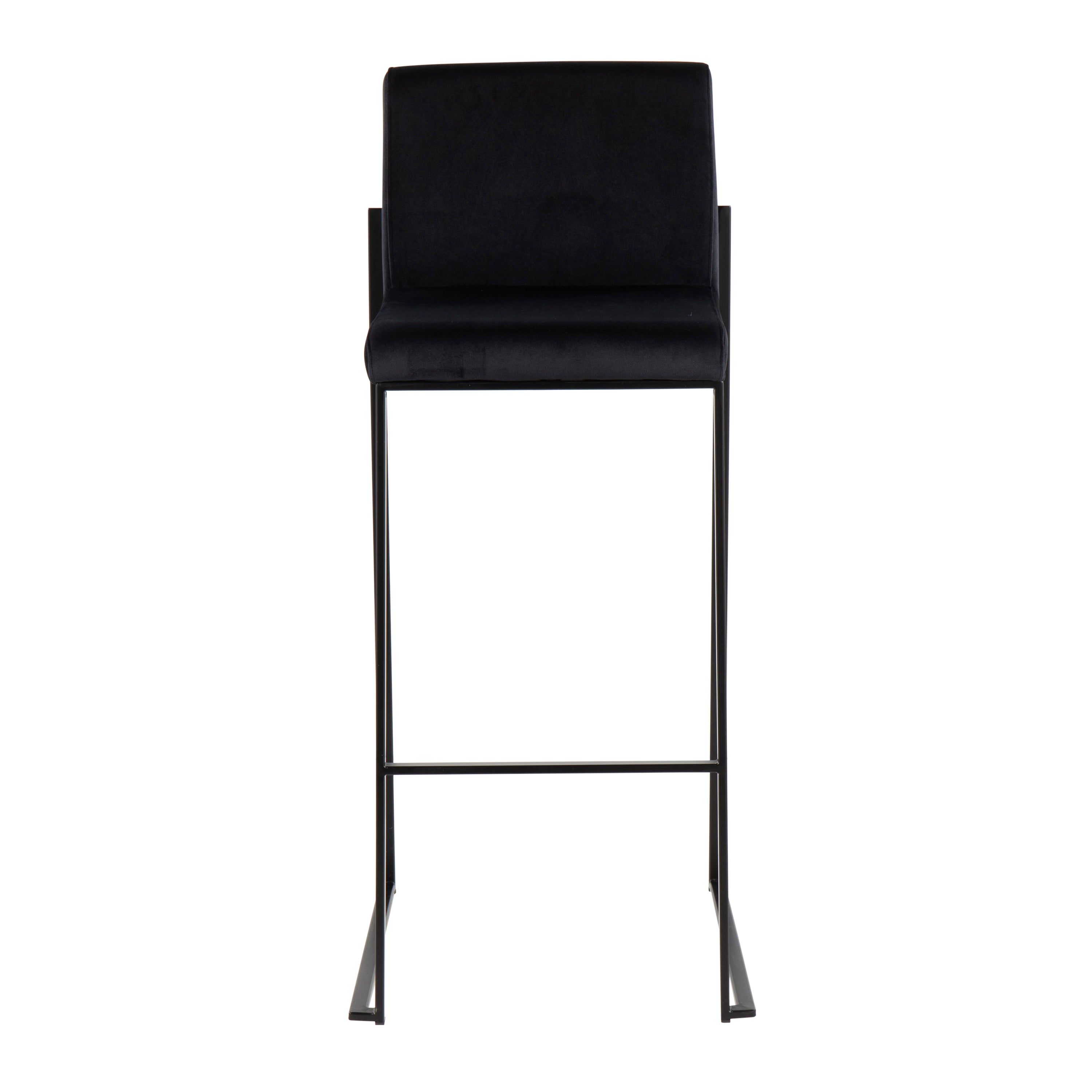 30" Contemporary High Back Barstool