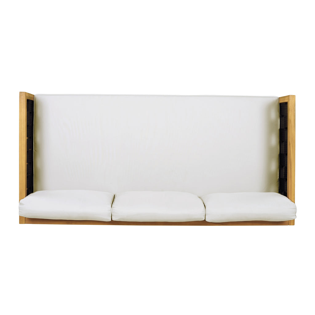Luxury Acacia Wood Outdoor Daybed Set