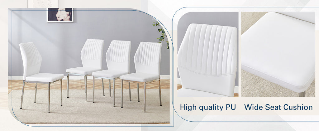 Luxury Simple Chair - Set of 6