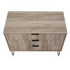 Dumbo 35" Fluted Dresser in Rustic