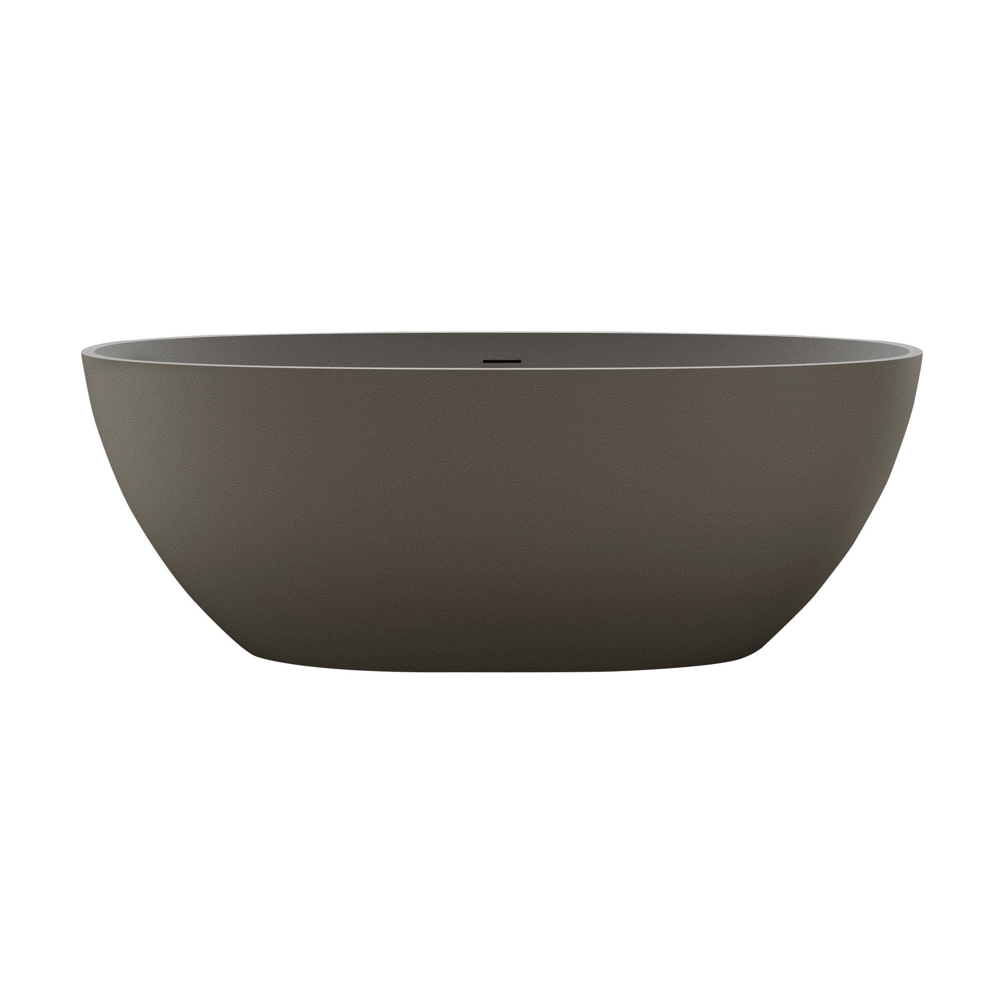 55'' Freestanding Bathtub in Resin Stone
