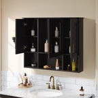 35 Inch 2-in-1 Wall Mounted Medicine Cabinet