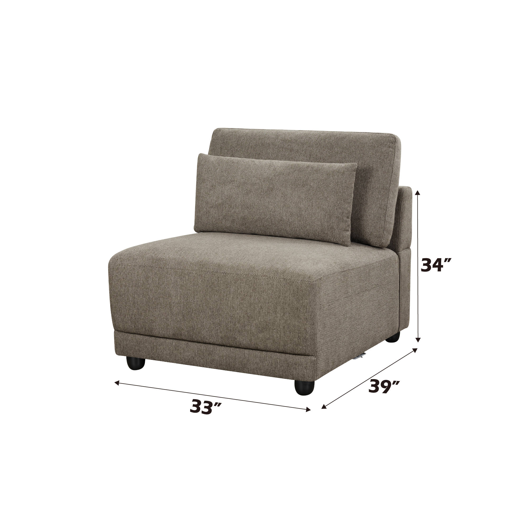 Rylie 5-Piece Modular Sectional Sofa