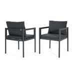 Outdoor Dining Chair Set of 2, All-Weather