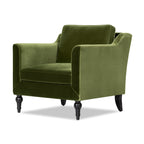 Josephine 33" Upholstered Accent Chair, Olive