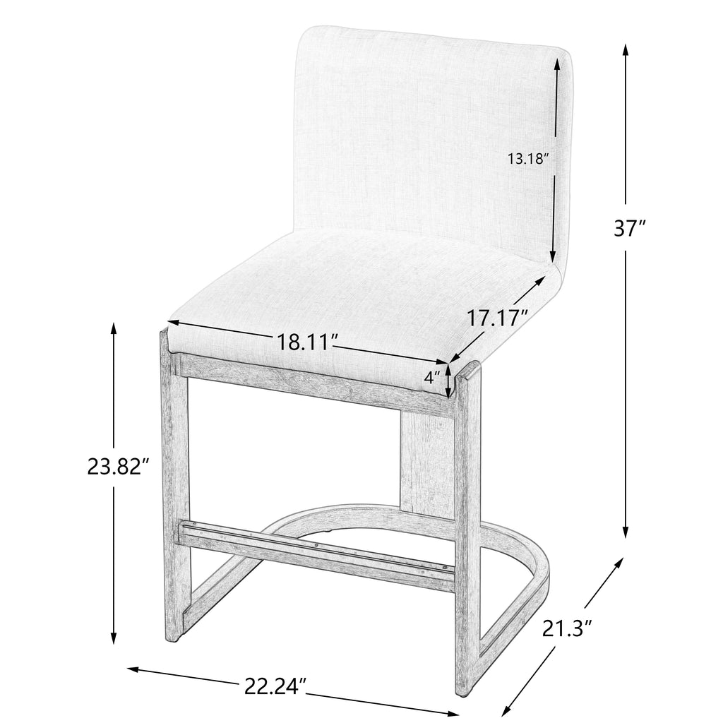 Modern Bar Stools Set of 2